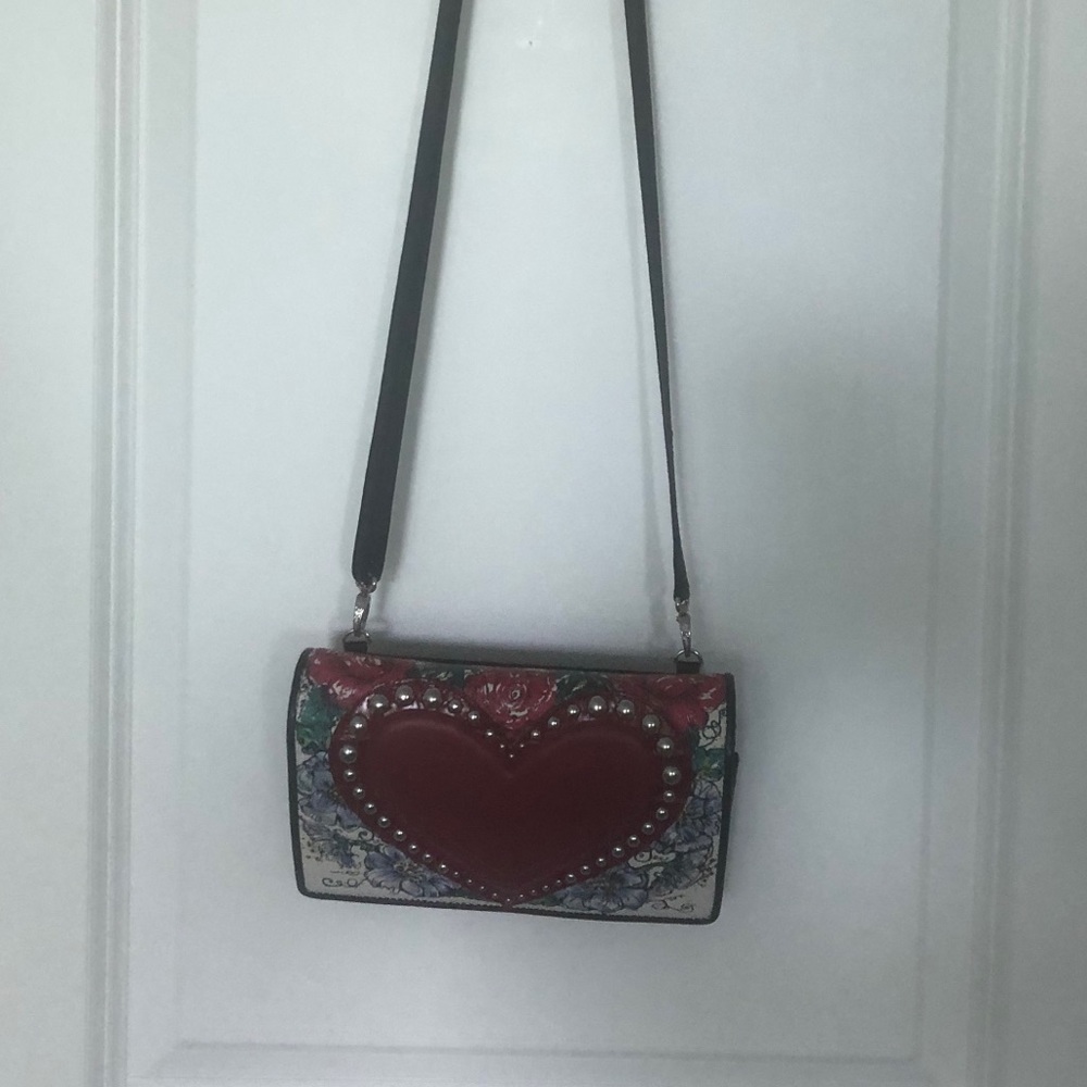 New Brighton clutch with matching lipstick case